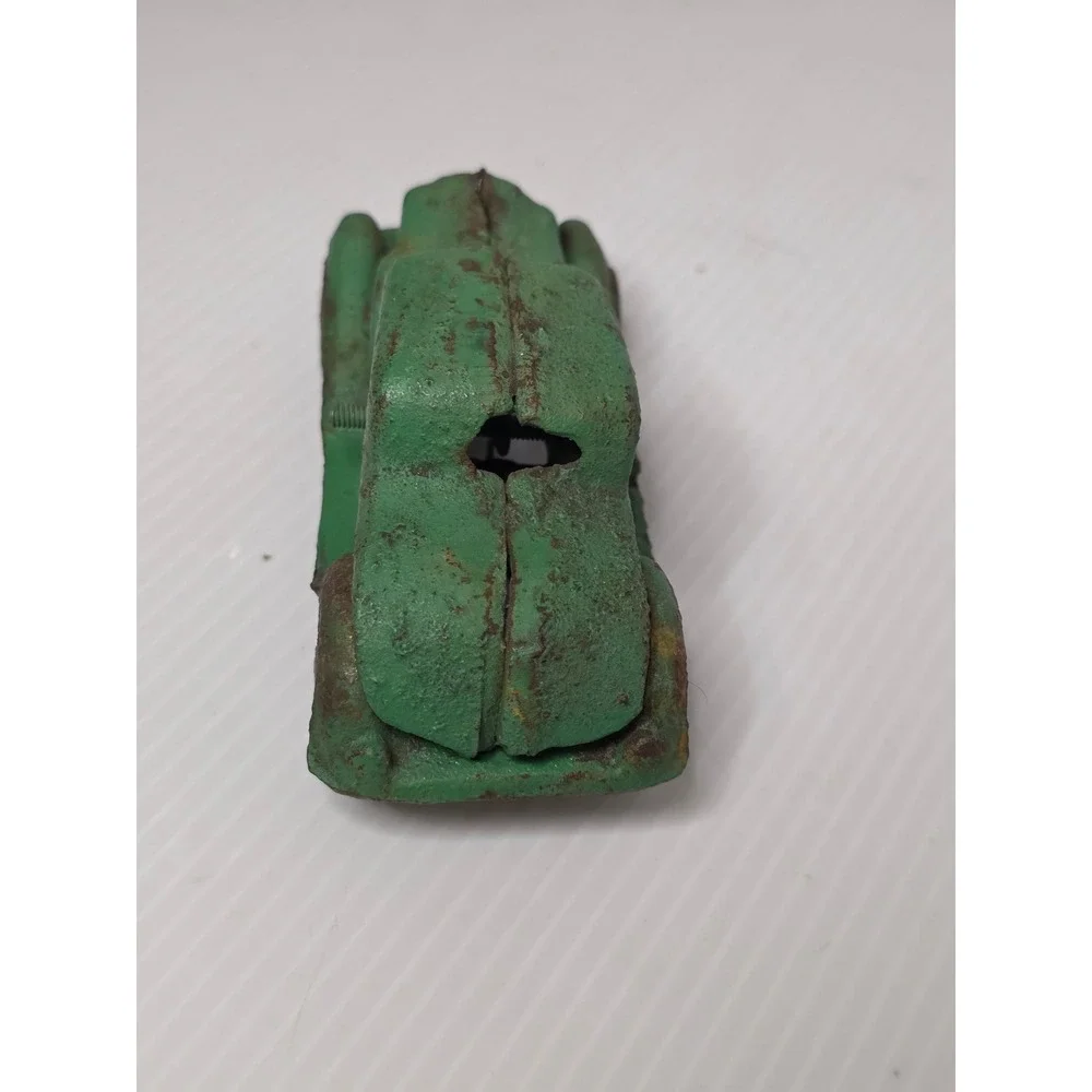 Unbranded Antique Take Apart Car Small Green Fair Cast Iron Coupe